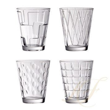 Стакан для воды 0,31л, 4шт. коллекции Dressed Up бренда VB