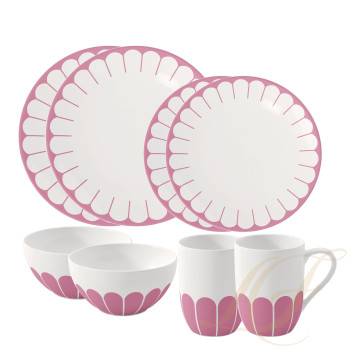 Набор из 8 предметов коллекции Fleur 