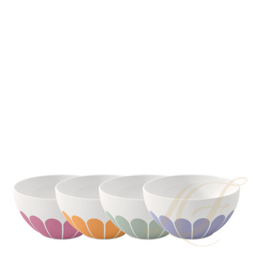 Чаша для мюсли 14см, 4шт. коллекции Fleur бренда VB