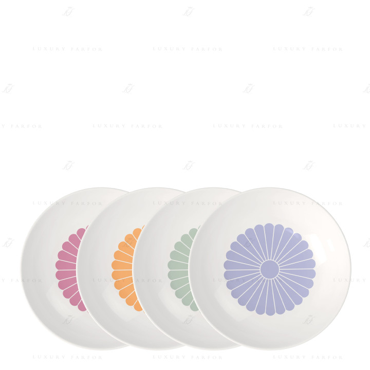 Чаша десертная 13см, 4шт. коллекции Fleur бренда VB