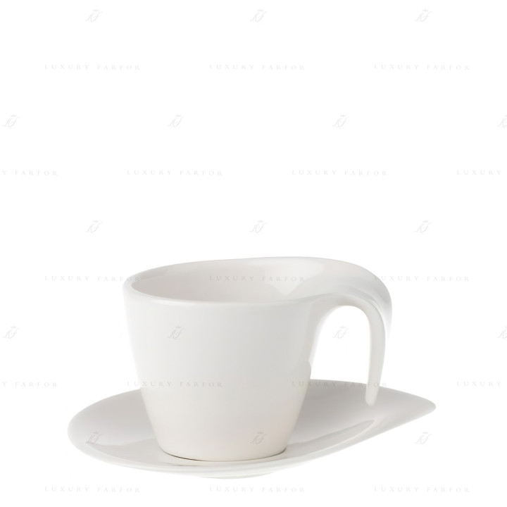 Чашка для завтрака с блюдцем 0,25л коллекции Flow бренда VB