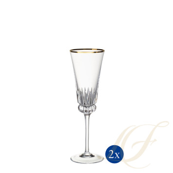 Фужер для шампанского 0,23л, 2шт. коллекции Grand Royal Gold бренда VB