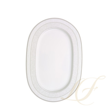 Блюдо овальное 35см коллекции Gray Pearl бренда VB