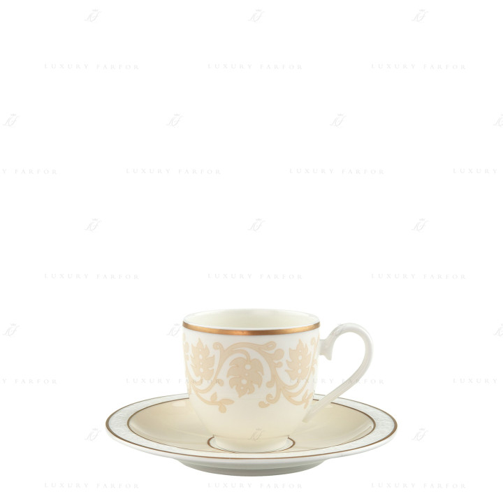 Чашка эспрессо с блюдцем 0,1л коллекции Ivoire бренда VB