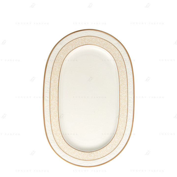 Блюдо овальное 35см коллекции Ivoire бренда VB