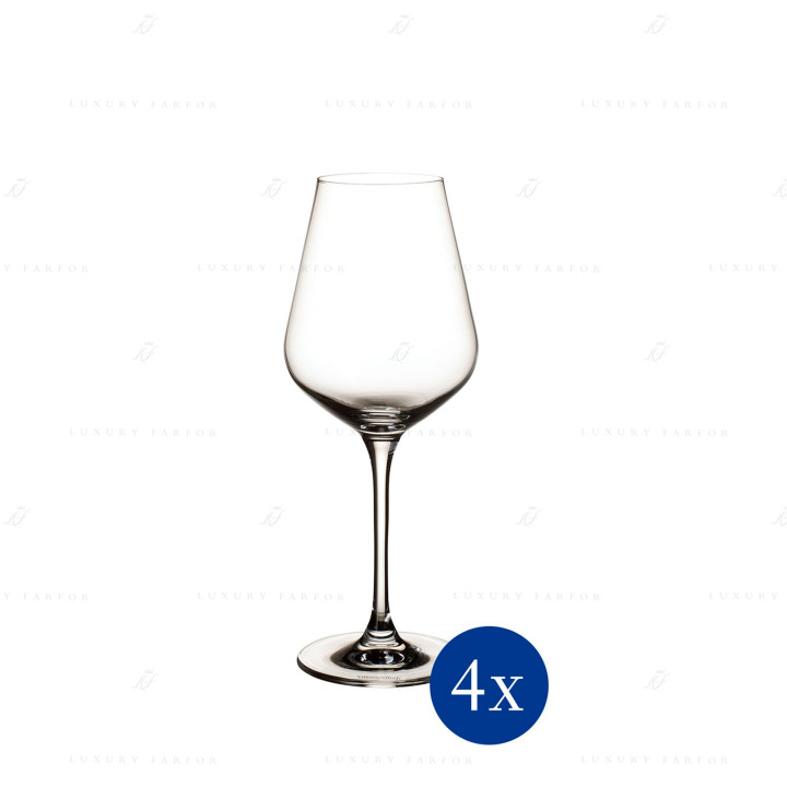 Фужер для белого вина 0,38л, 4шт. коллекции La Divina бренда VB