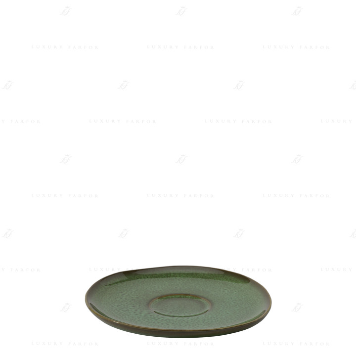 Блюдце для чашки кофейной 15см коллекции Lave Grün бренда VB