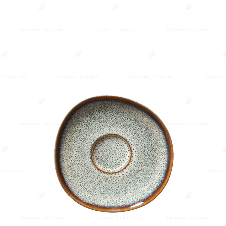 Блюдце для чашки кофейной 15,5см коллекции Lave Beige бренда VB