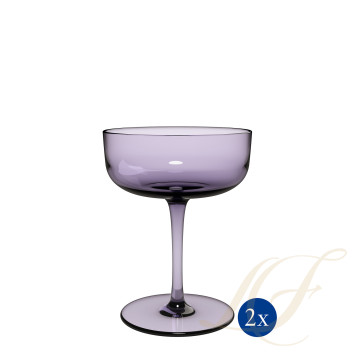 Бокал для шампанского 0,1л, 2шт. коллекции Like Lavender бренда VB