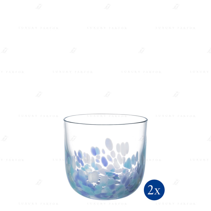 Стакан для воды 0,2л, 2шт. коллекции Like Confetti Aqua бренда VB