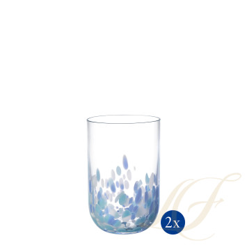 Стакан лонгдринк 0,3л, 2шт. коллекции Like Confetti Aqua бренда VB