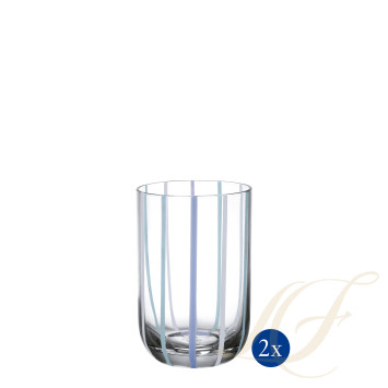 Стакан лонгдринк 0,3л, 2шт. коллекции Like Stripes Aqua бренда VB