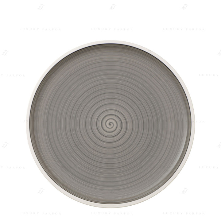 Тарелка для пиццы 32см коллекции Manufacture Gris бренда VB