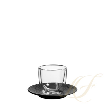 Чашка эспрессо с блюдцем 0,07л коллекции Manufacture Rock бренда VB