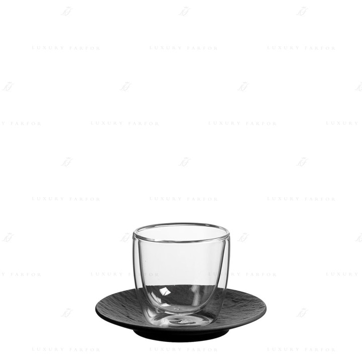 Чашка эспрессо с блюдцем 0,07л коллекции Manufacture Rock бренда VB