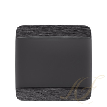 Тарелка главная квадратная 28см коллекции Manufacture Rock бренда VB