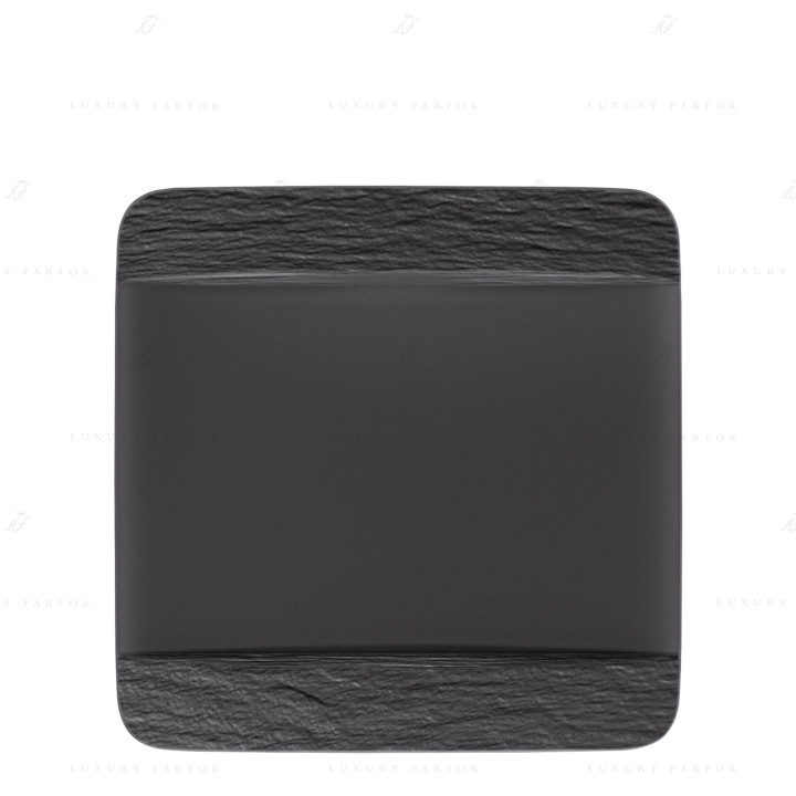 Тарелка главная квадратная 28см коллекции Manufacture Rock бренда VB