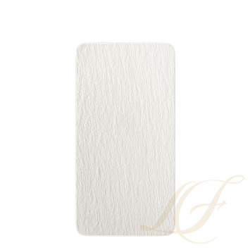 Блюдо сервировочное прямоугольное 35см коллекции Manufacture Rock Blanc бренда VB