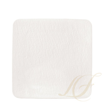 Блюдо сервировочное квадратное 32см коллекции Manufacture Rock Blanc бренда VB