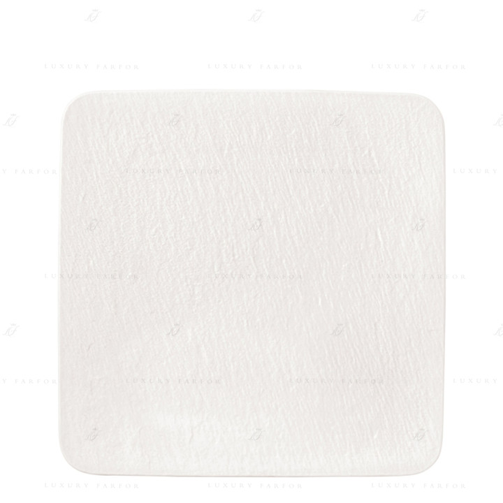 Блюдо сервировочное квадратное 32см коллекции Manufacture Rock Blanc бренда VB