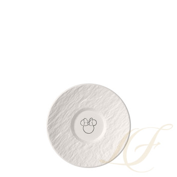 Блюдце для чашки эспрессо 12см коллекции Manufacture Rock Blanc - Mickey Mouse бренда VB