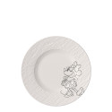 Тарелка закусочная 21,7см коллекции Manufacture Rock Blanc - Mickey Mouse бренда VB