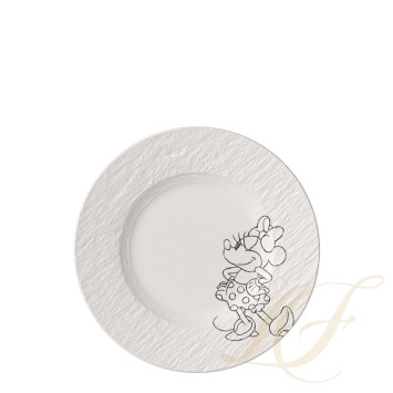 Тарелка закусочная 21,7см коллекции Manufacture Rock Blanc - Mickey Mouse бренда VB