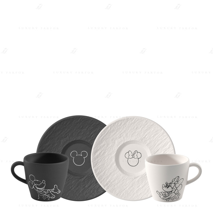 Чашка кофейная с блюдцем 0,16л, 2шт. коллекции Manufacture Rock - Mickey Mouse бренда VB