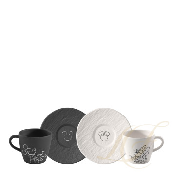 Чашка эспрессо с блюдцем 0,06л, 2шт. коллекции Manufacture Rock - Mickey Mouse бренда VB