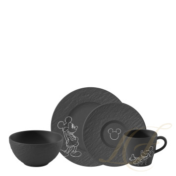 Набор из 4 предметов коллекции Manufacture Rock - Mickey Mouse бренда VB