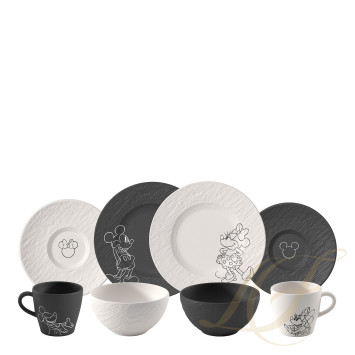 Набор из 8 предметов коллекции Manufacture Rock - Mickey Mouse бренда VB