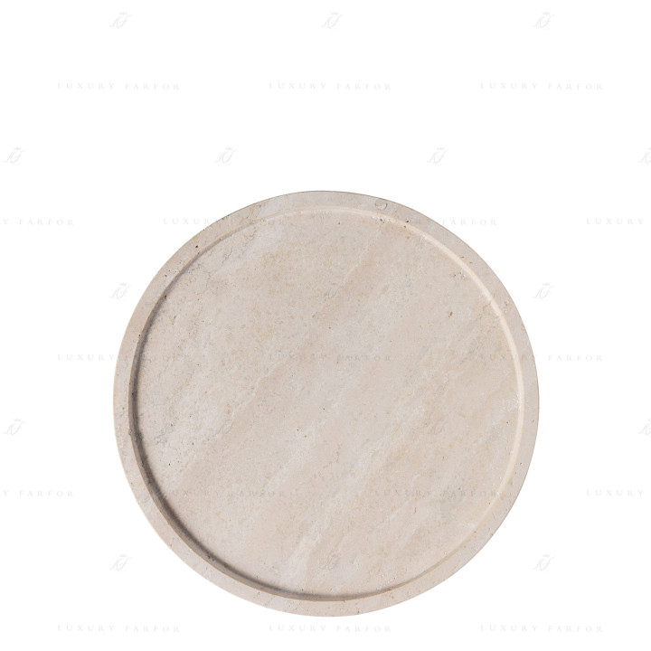 Блюдо сервировочное 24,5см коллекции Manufacture Travertine бренда VB