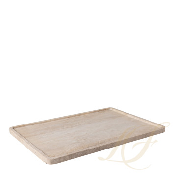 Блюдо сервировочное 40,5х28см коллекции Manufacture Travertine бренда VB