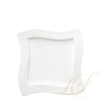 Тарелка закусочная квадратная 24см коллекции New Wave бренда VB