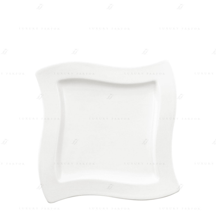 Тарелка закусочная квадратная 24см коллекции New Wave бренда VB