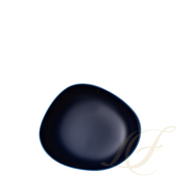 Тарелка глубокая 18см коллекции Organic Dark Blue бренда VB