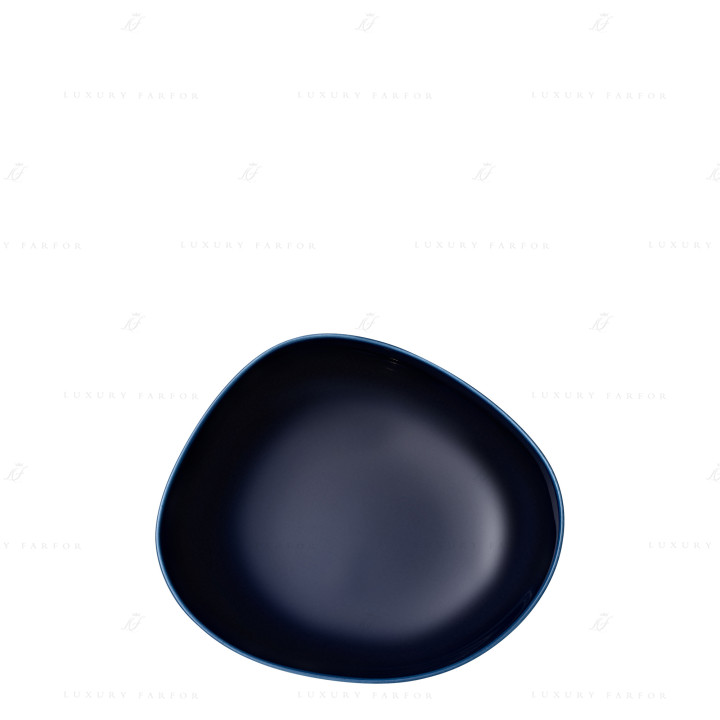 Тарелка глубокая 18см коллекции Organic Dark Blue бренда VB