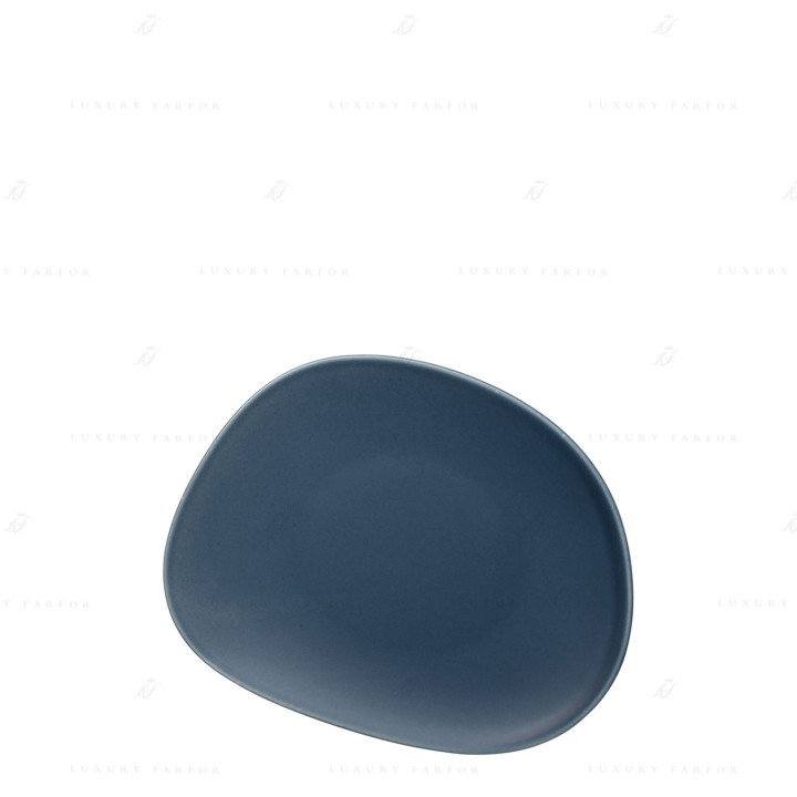 Тарелка закусочная 21см коллекции Organic Turquoise бренда VB