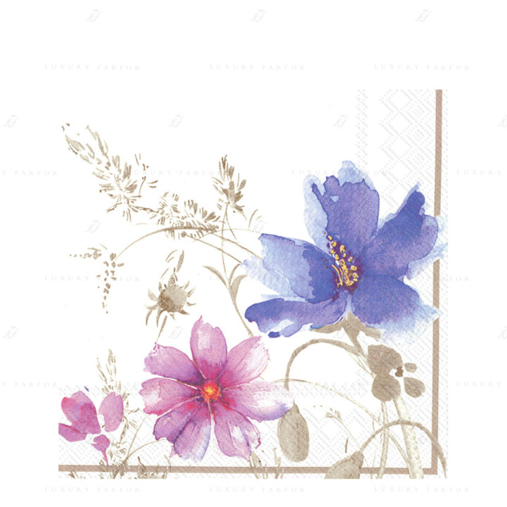 Салфетка 33см, 20шт. коллекции Mariefleur Gris бренда VB