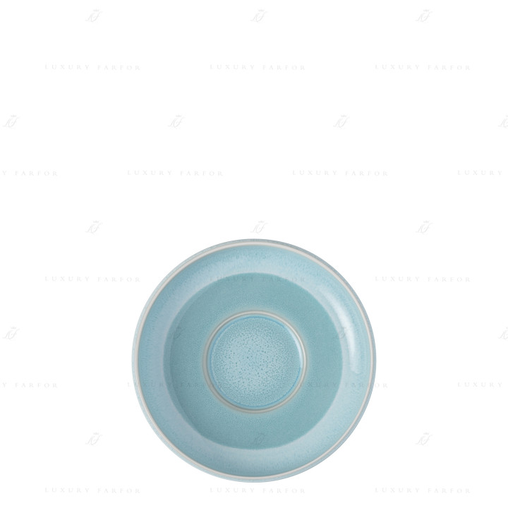 Блюдце для чашки эспрессо 12см коллекции Perlemor Aqua бренда VB