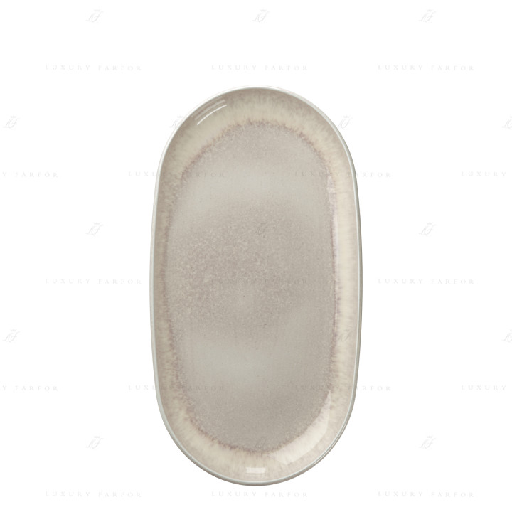 Блюдо овальное 34,2см коллекции Perlemor Sand бренда VB