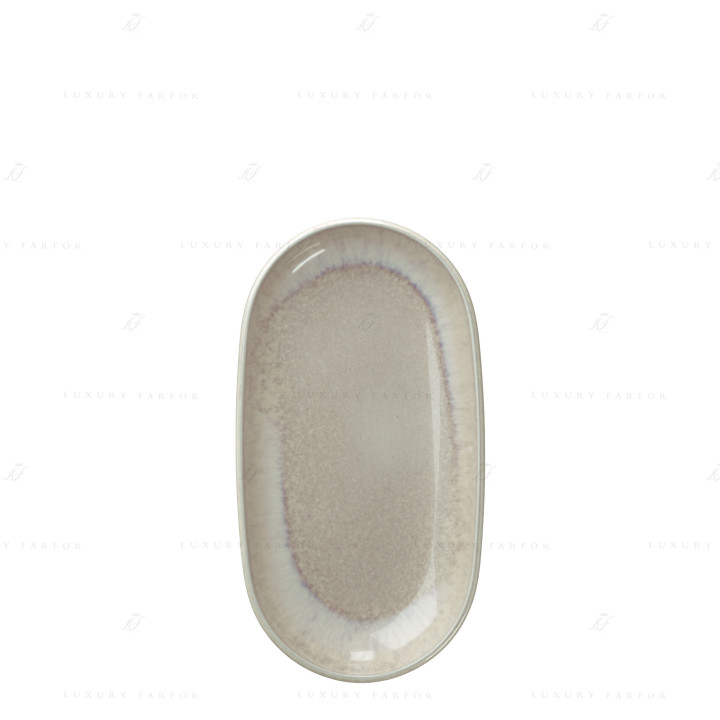 Блюдо овальное 23см коллекции Perlemor Sand бренда VB