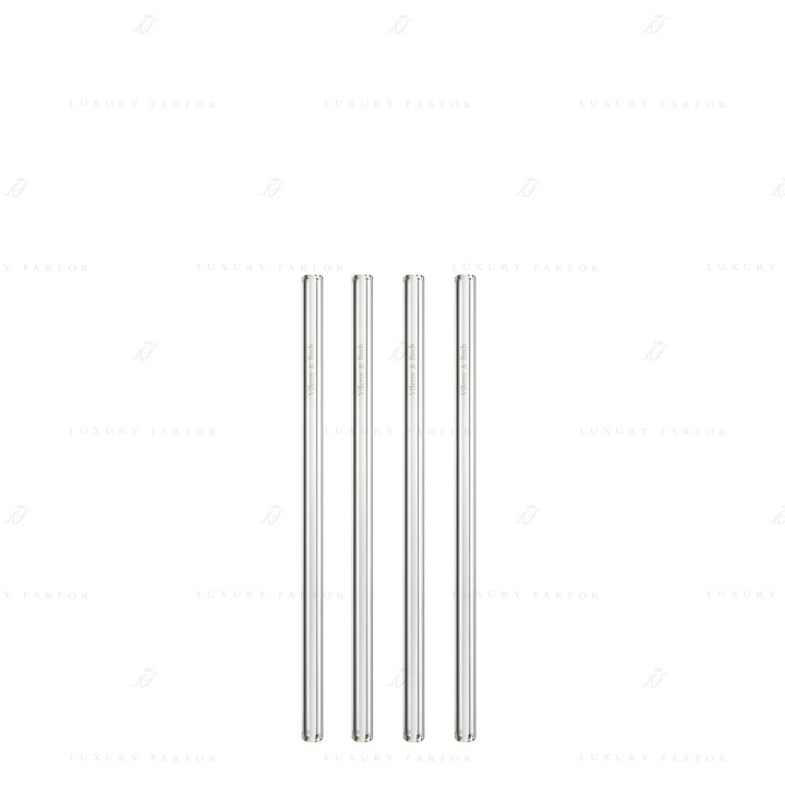 Трубочка для коктейля 20см, 4шт. коллекции Purismo Bar бренда VB