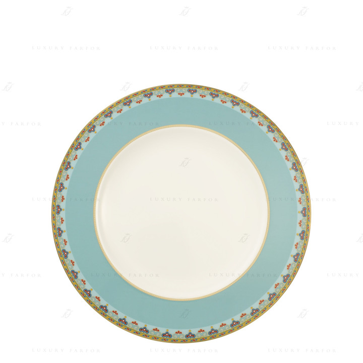 Тарелка главная 28см коллекции Samarkand Aquamarin бренда VB