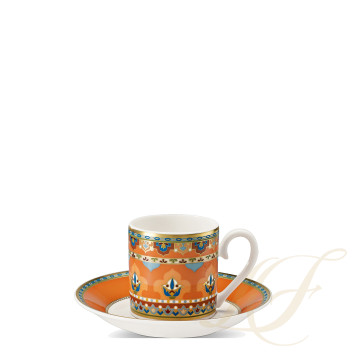 Чашка эспрессо с блюдцем 0,1л коллекции Samarkand Mandarin бренда VB