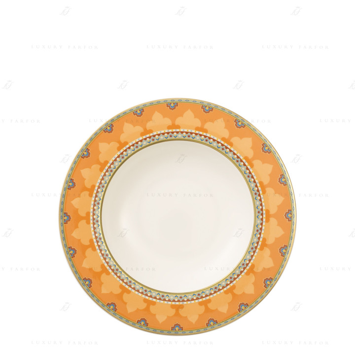 Тарелка суповая 0,33л коллекции Samarkand Mandarin бренда VB