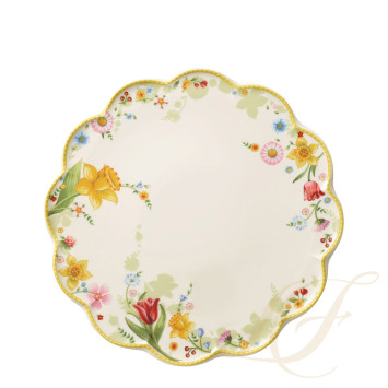 Тарелка тортовая 33см коллекции Spring Awakening бренда VB