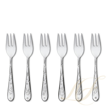 Вилка для пирожных 15,8см, 6шт. коллекции Toy‘s Delight бренда VB