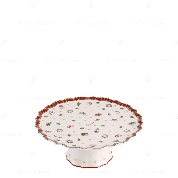 Блюдо для пирога на ножке 21см коллекции Toy‘s Delight бренда VB