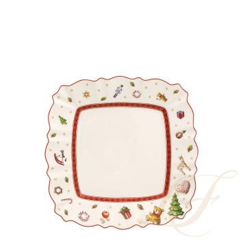 Тарелка закусочная прямоугольная 22см коллекции Toy‘s Delight бренда VB